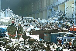 Саяно-Шушенская ГЭС после аварии