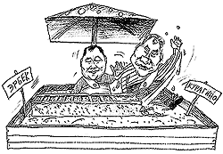 Замки на песке