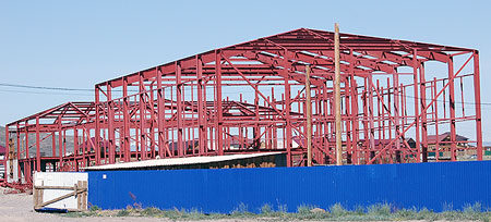 строящийся объект «Военкомат»