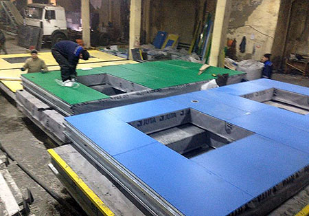 завод для производства панелей...