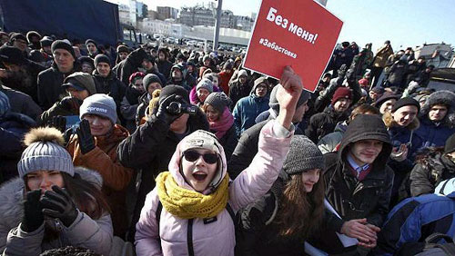 Молодое поколение россиян отказалось стать объектом массовых манипуляций властей