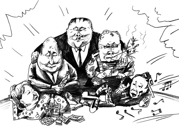 Траектория падения имиджа бывшего перспективного политика