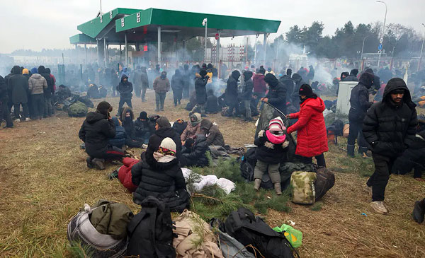 Миграционный кризис на границе Беларуси