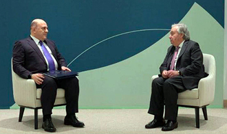 Генсек ООН выразил глубочайшую озабоченность из-за фотографии со встречи