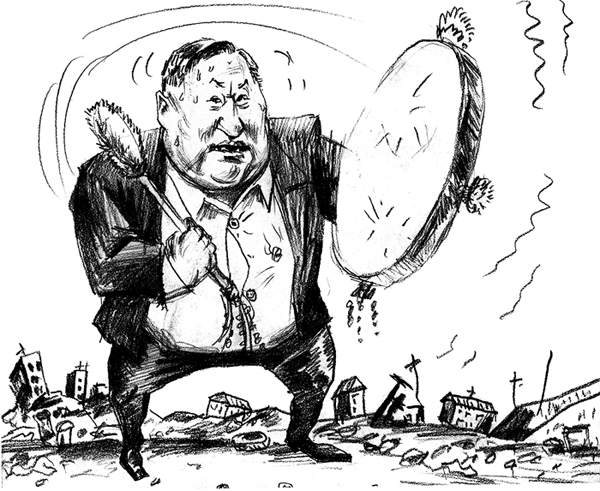 На «прямой линии» с народом глава Ховалыг рассказал о своём благополучии